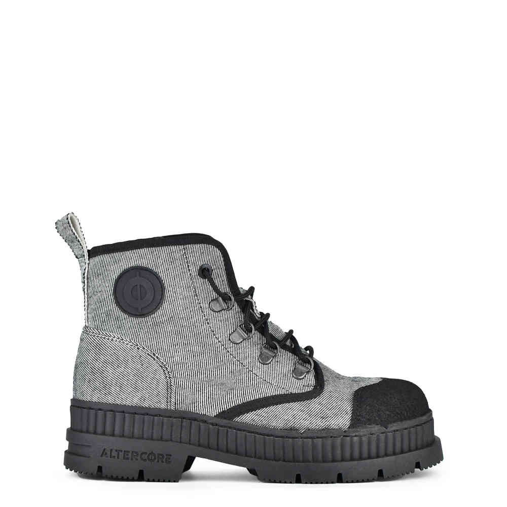Altercore - Dent vegan Ankle boots - Grey